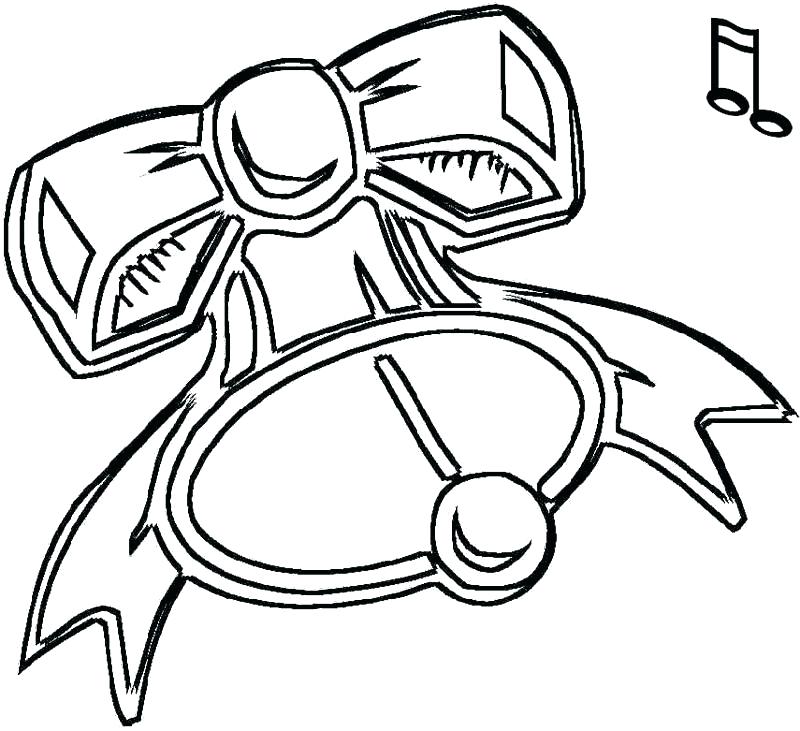 800x731 Bell Coloring