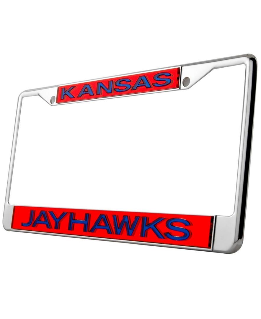 884x1080 Stockdale Kansas Jayhawks Laser License Plate Frame Products