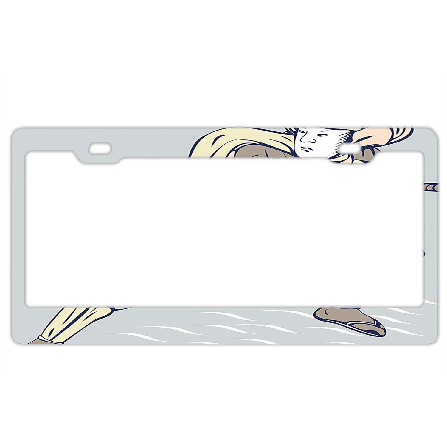1500x1500 Kuyuqudgvg License Plate Samurai Warrior Drawing Sword