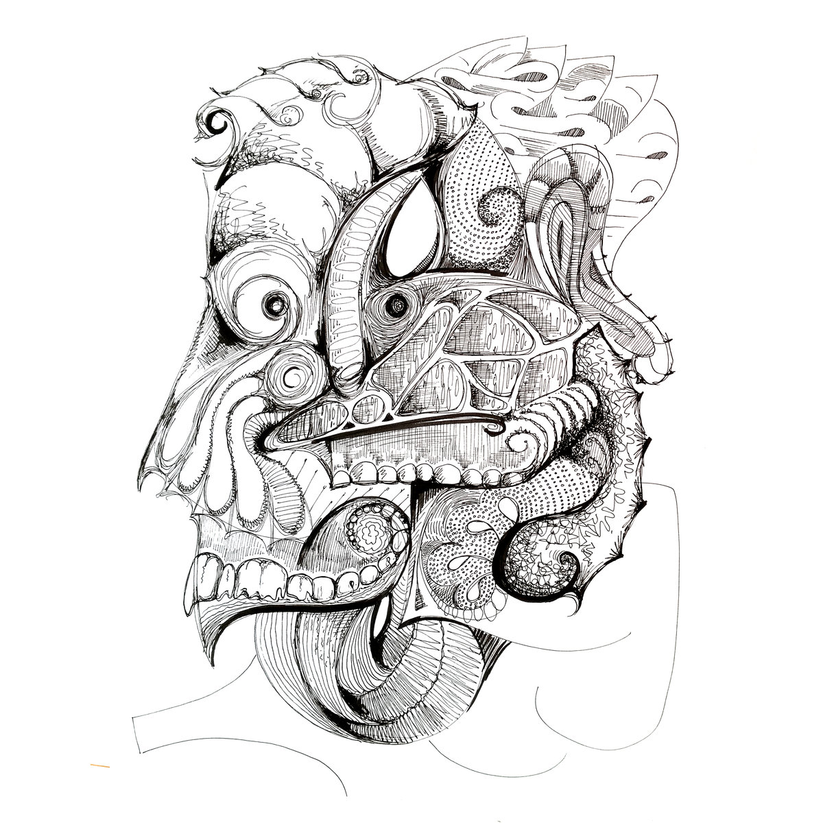 1200x1200 leave this hound to lie on the pile appalachian yard art