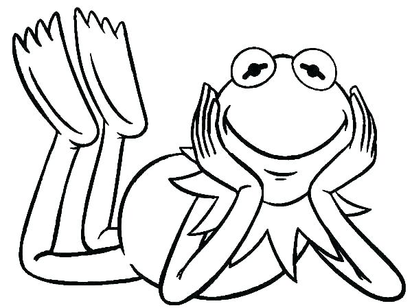 600x449 Frog Coloring Pages For Preschoolers Frog Color Pages Preschool