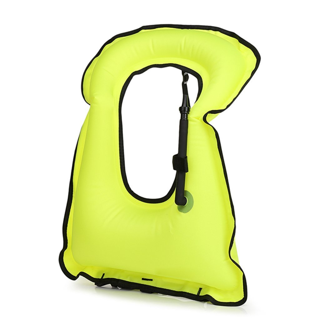 1050x1050 fansport men's snorkel vest life vest jacket adjustable belt