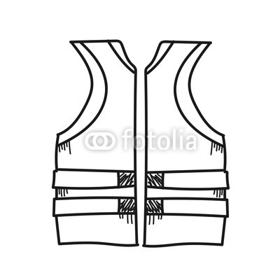 400x400 Life Jacket For Rescuing Illustration On A White Background Buy