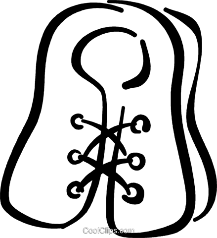 439x480 Life Jacket Royalty Free Vector Clip Art Illustration