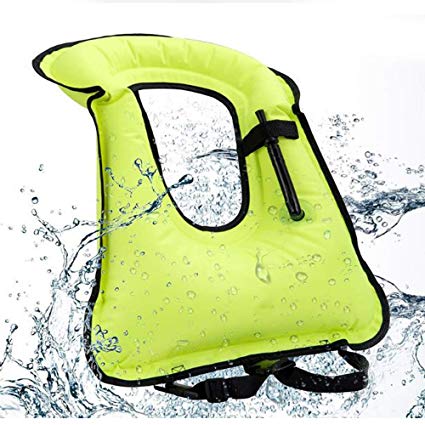 425x425 Amhuui Menwomen Inflatable Snorkel,vest Portable Life