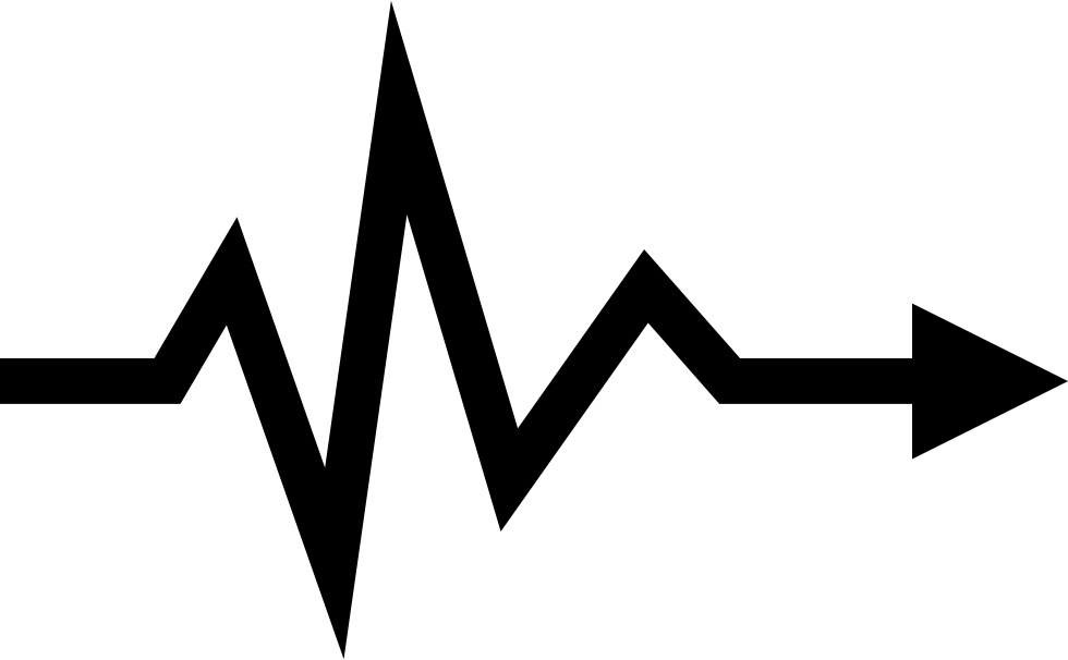 980x606 Collection Of Free Heartbeat Drawing Arrow Download On Ui Ex