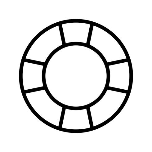 490x490 Life Preserver Vector Icon