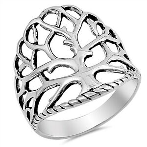 300x300 sterling silver pretty womenstree of lifedesign silver ring
