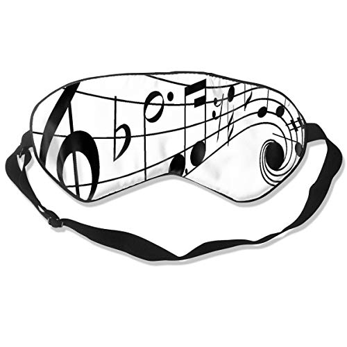500x500 unisex sleeping eye mask musical notes drawing eye