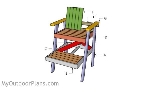600x348 Lifeguard Chair Plans Myoutdoorplans Free Woodworking Plans
