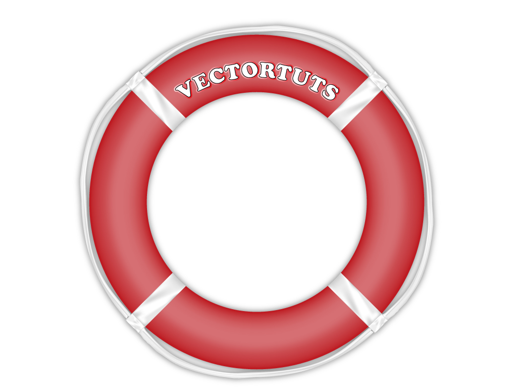 1049x786 illustrate a vector lifesaver from scratch