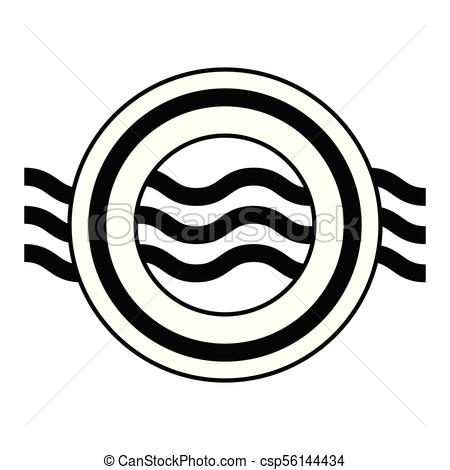 450x470 Isolated Lifesaver Icon Image Vector Illustration Design