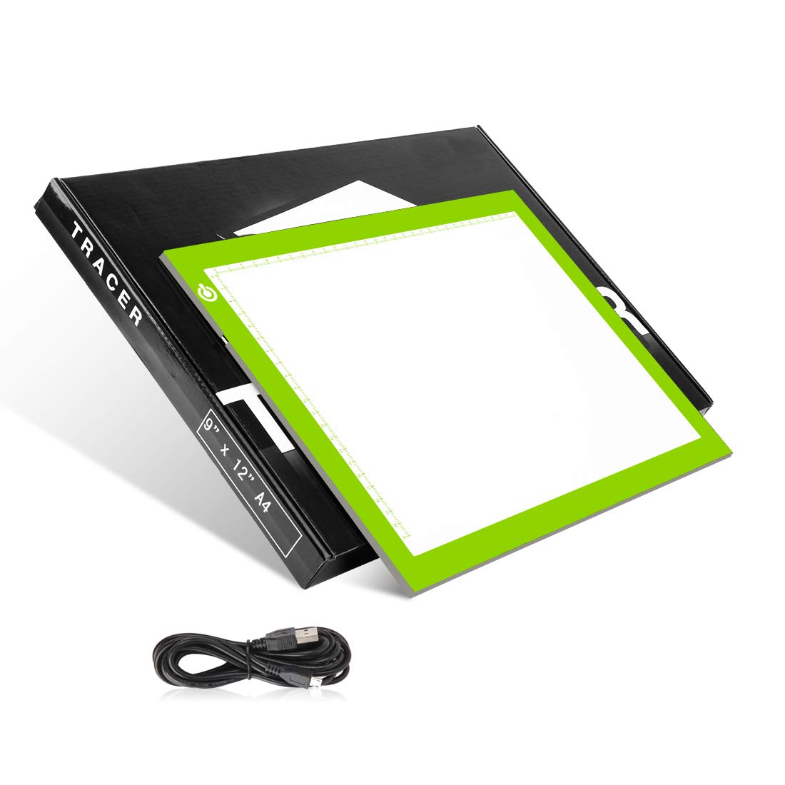 1100x1100 Green Dimmable Led Tracer Light Pad Slim Light Box, Itingjoy
