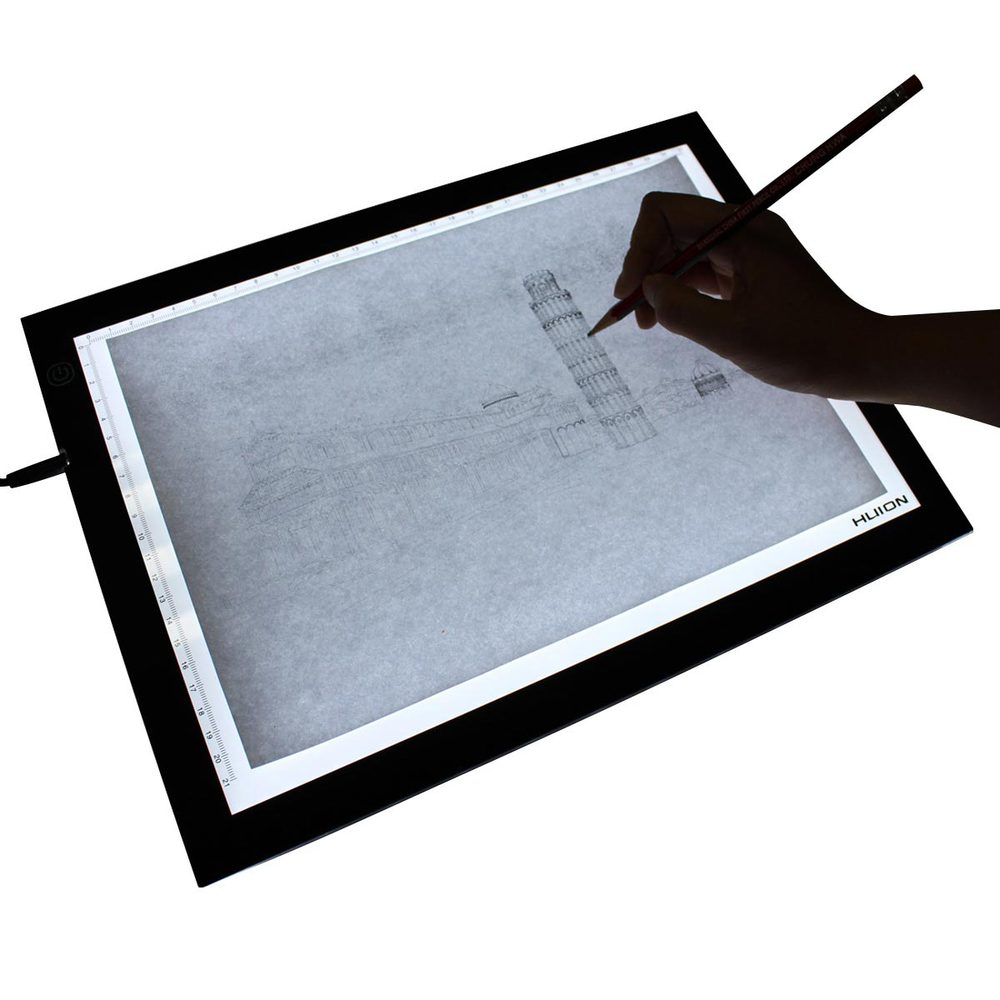 1000x1000 Huion Led Light Box Art Design Stencil Drawing Pattern Tracing