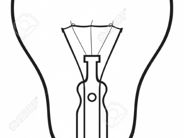 640x480 Drawn Light Bulb Pencil