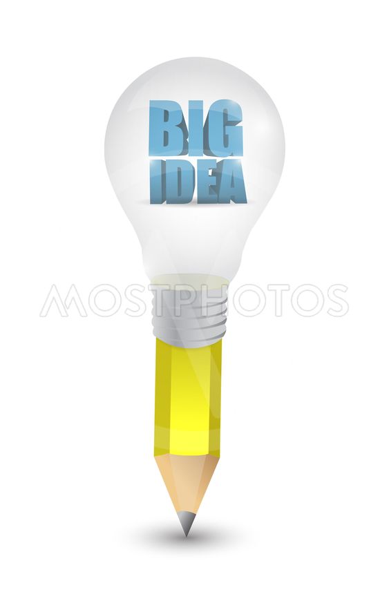 563x870 Big Idea Light Bulb Pencil