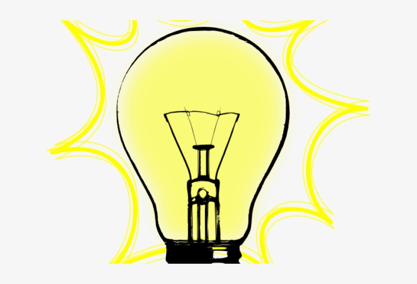 820x560 Light Bulb Clipart Transparent Background
