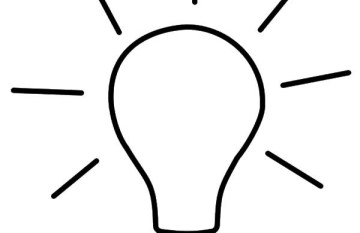 360x233 Light Bulb Drawing Tail Light Bulb