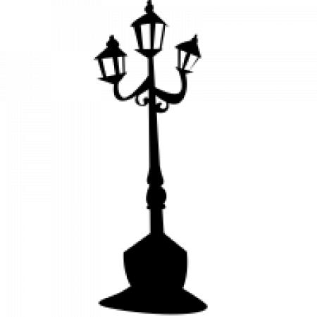 450x450 Street Light Drawing Clipart