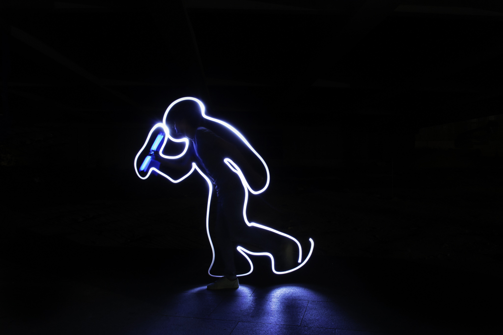 1024x683 Tips To Create Light Painting Photos With Torch And Glow Sticks