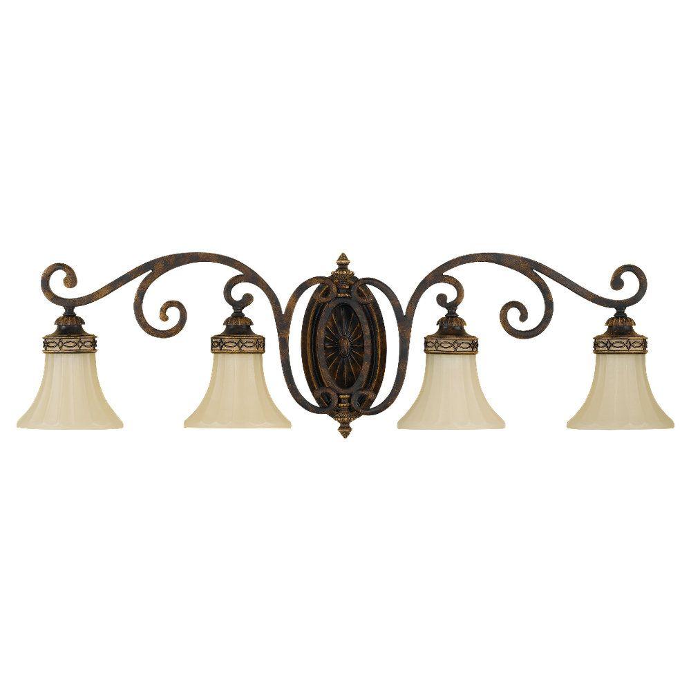 1000x1000 Sea Gull Lighting Drawing Room Light Walnut Vanity Light