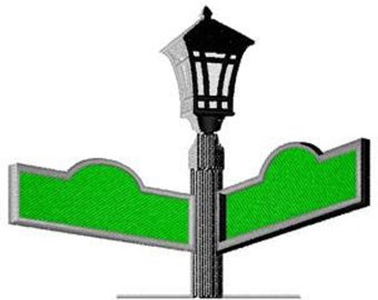 340x270 Lamp Post Drawing Etsy