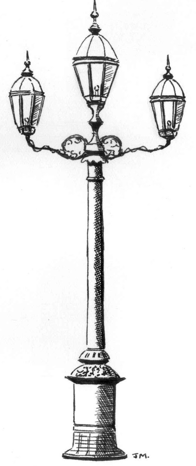 673x1600 Lamp Drawing Victorian For Free Download