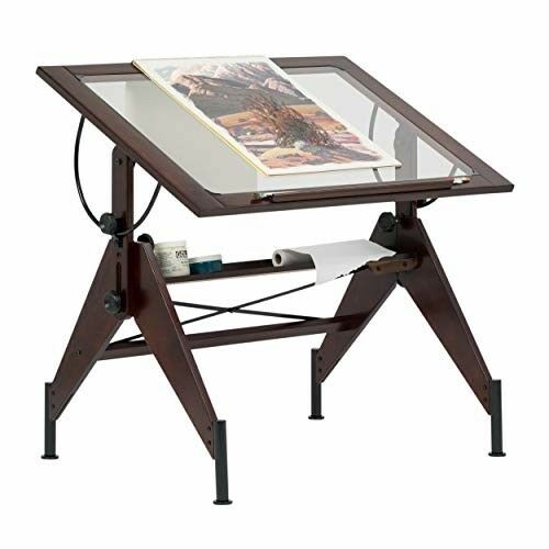 500x500 Glass Top Drafting Light Table Drawing Art Work Desk Tracing