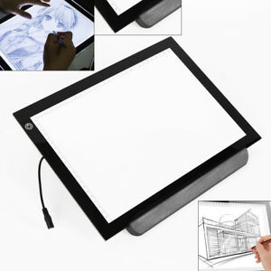 300x300 Portable Led Drawing Board Light Box Artist Stencil Tattoo Tracing