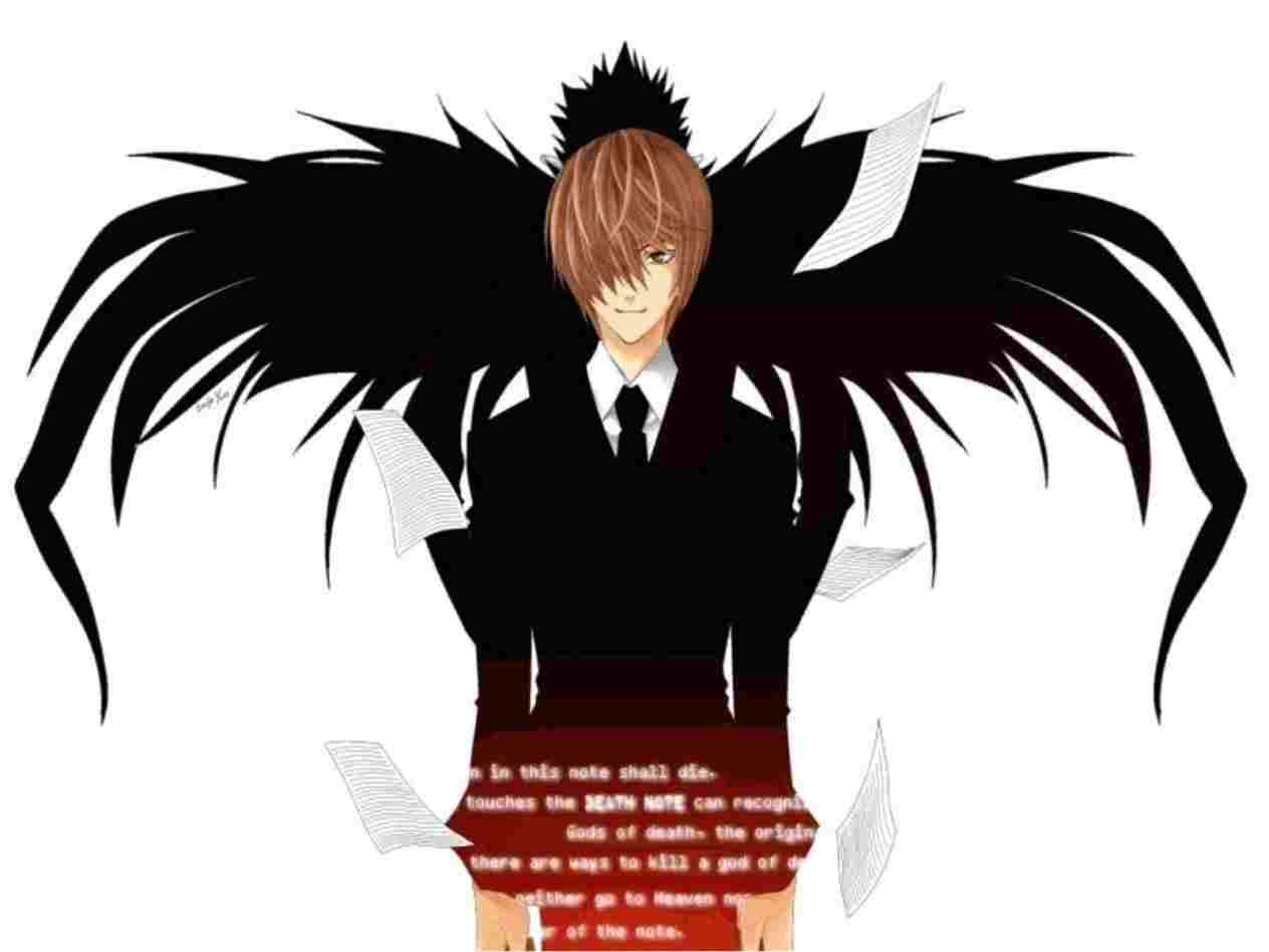 1264x948 Light Yagami Full Body Drawing