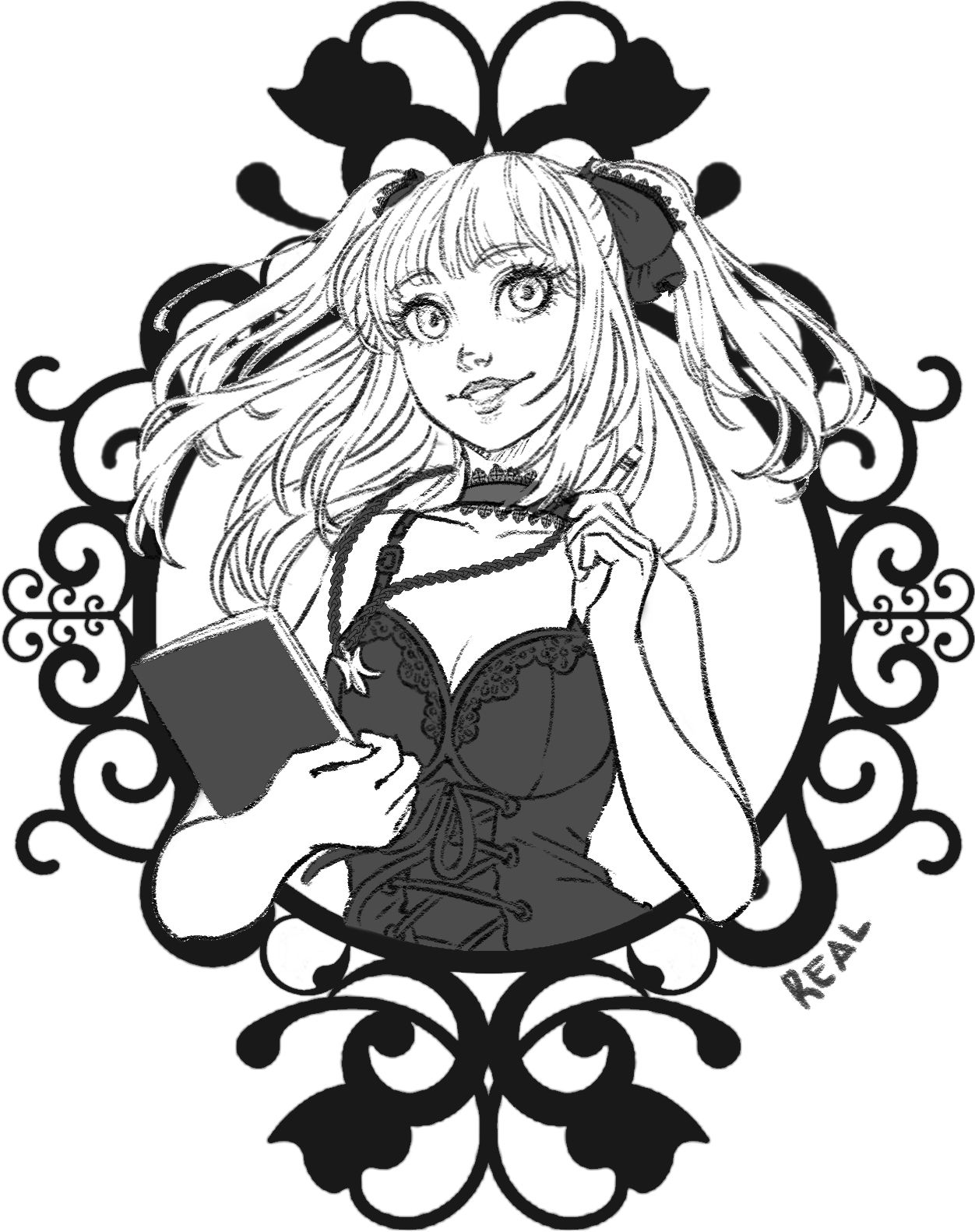 1252x1582 Real Art And Design A Quick Comission A Fanart