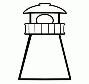 302x286 How To Draw A Lighthouse Easy