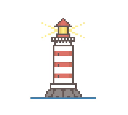 500x450 drawing lighthouses striped lighthouse transparent png clipart