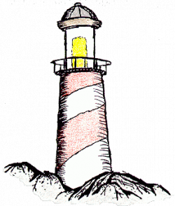 250x294 Drawing Lighthouse Crosshatch, Picture