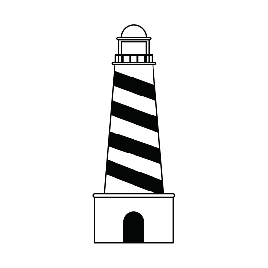 550x550 Nautical Drawing Lighthouse Frames Illustrations Hd Images