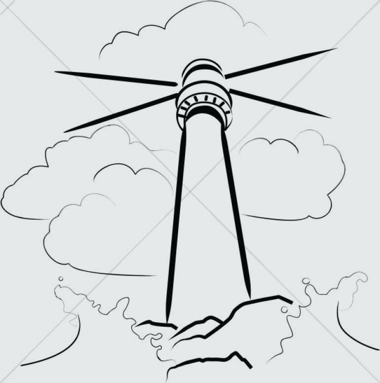 770x776 Lighthouse Clipart Transparent Background Easysurfer
