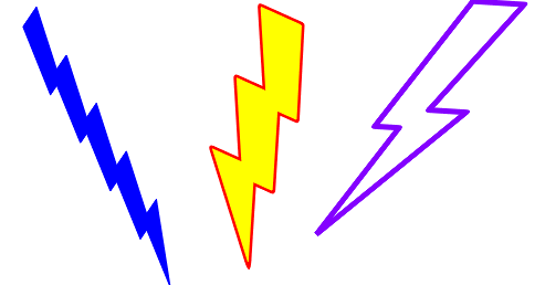 493x258 Picture To People An Easy Way To Draw Lighting Bolts