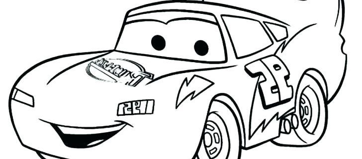728x320 Cars Movie Coloring Pages Free Fresh Lightning Mcqueen Drawing
