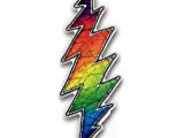 640x480 Grateful Dead Lightning Bolt Drawing
