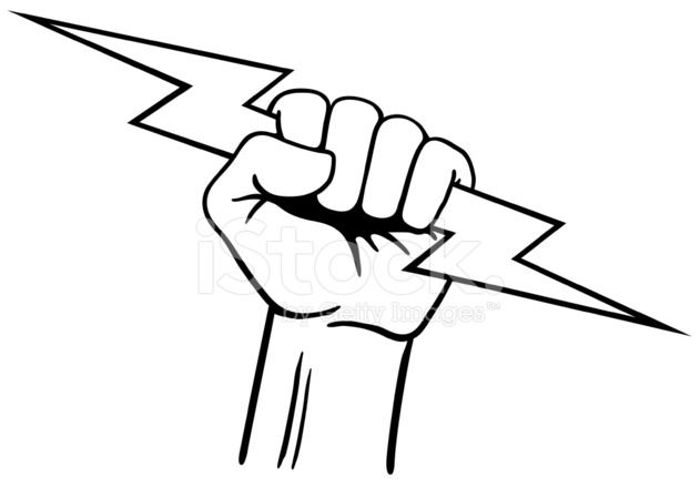 631x440 Lightning Bolt Stock Vector