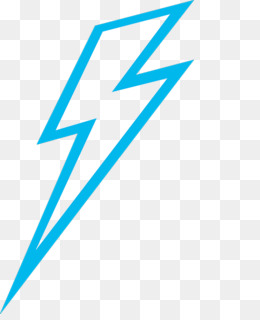 260x320 Blue Lightning Bolt Png