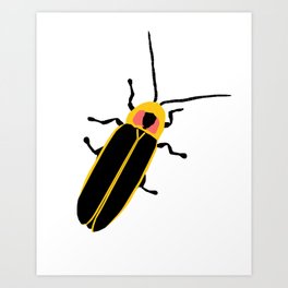 264x264 Lightning Bug Art Prints