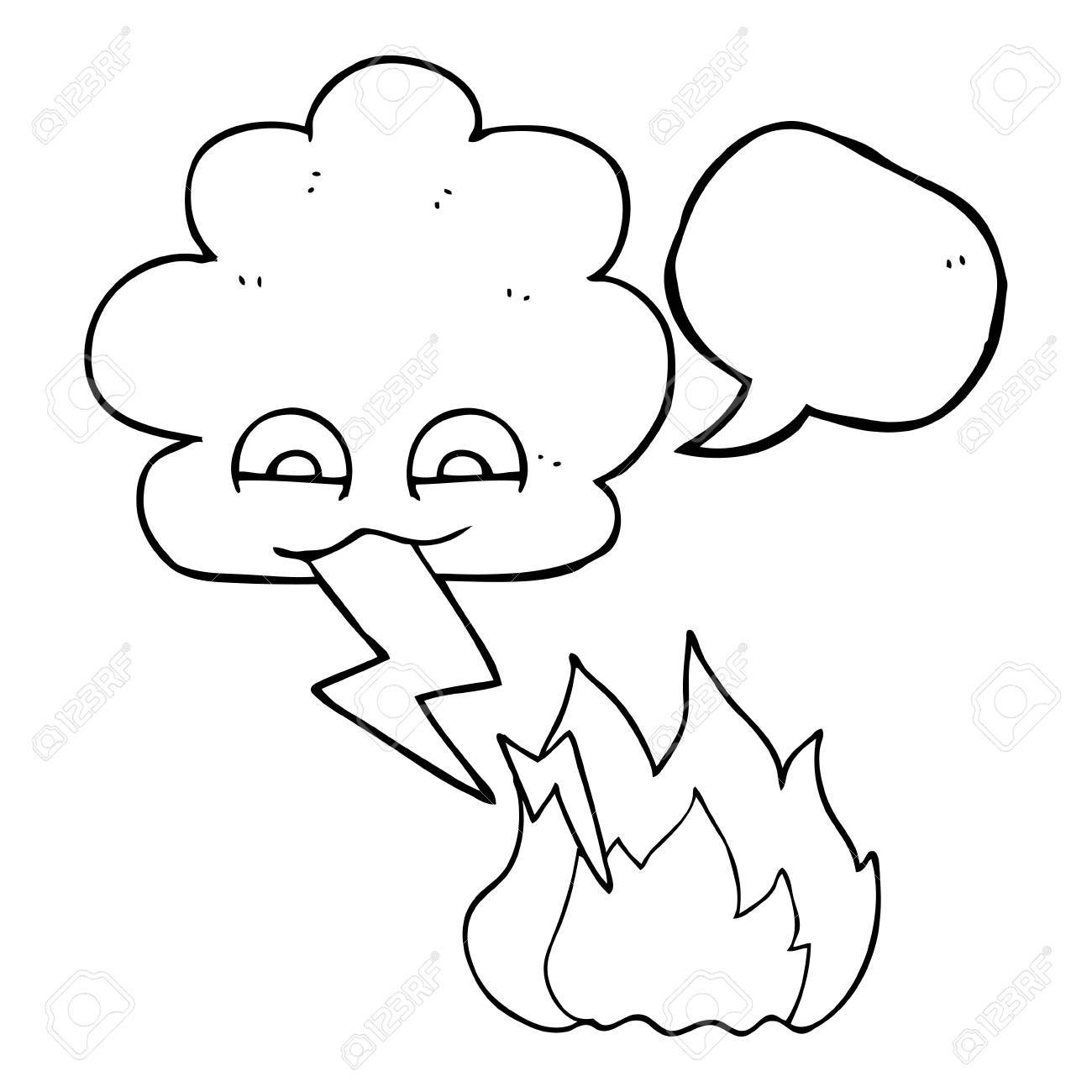 1300x1300 Huge Collection Of 'lightning Strike Drawing' Download More Than