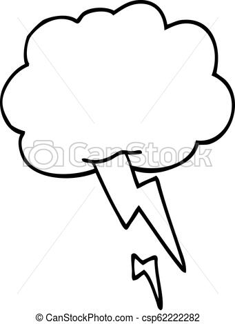 Lightning Drawing | Free download on ClipArtMag