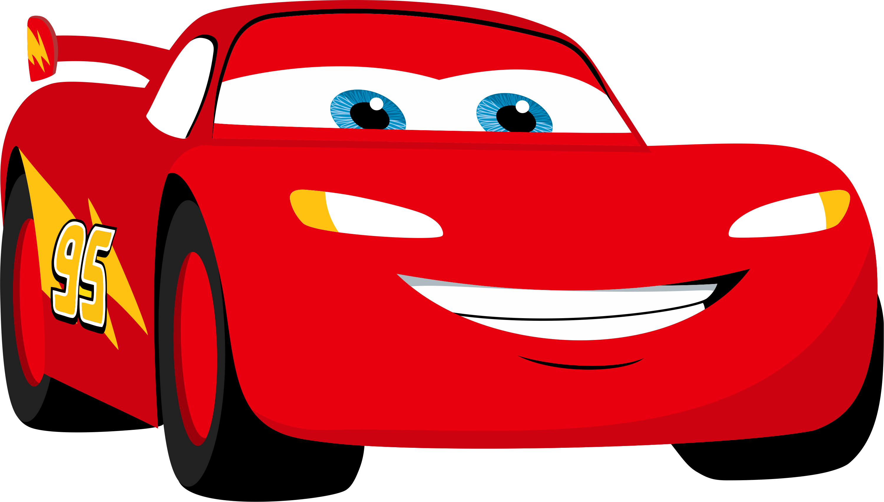 3001x1704 Collection Of 'lightning Mcqueen Silhouette' Download More Than