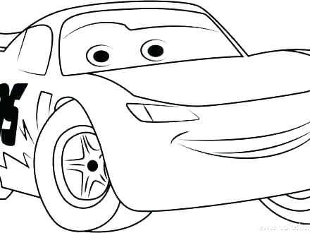 Lightning Mcqueen Line Drawing | Free download on ClipArtMag