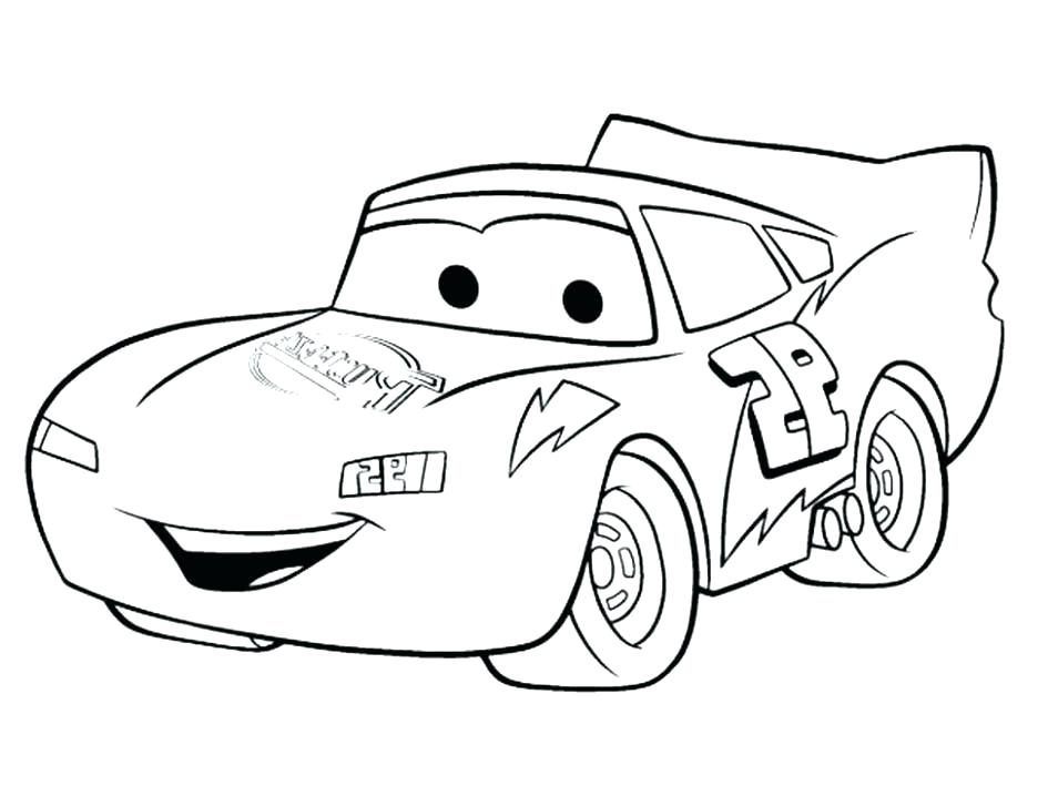 Lightning Mcqueen Line Drawing | Free download on ClipArtMag