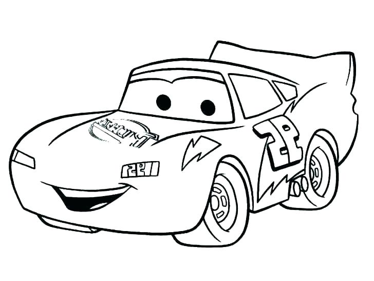 Lightning Mcqueen Line Drawing | Free download on ClipArtMag