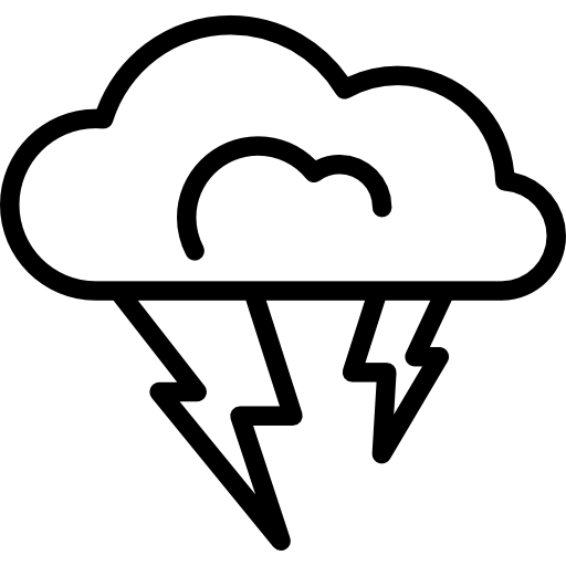 512x512 Collection Of Free Drawing Lightning Stormcloud Download On Ui Ex