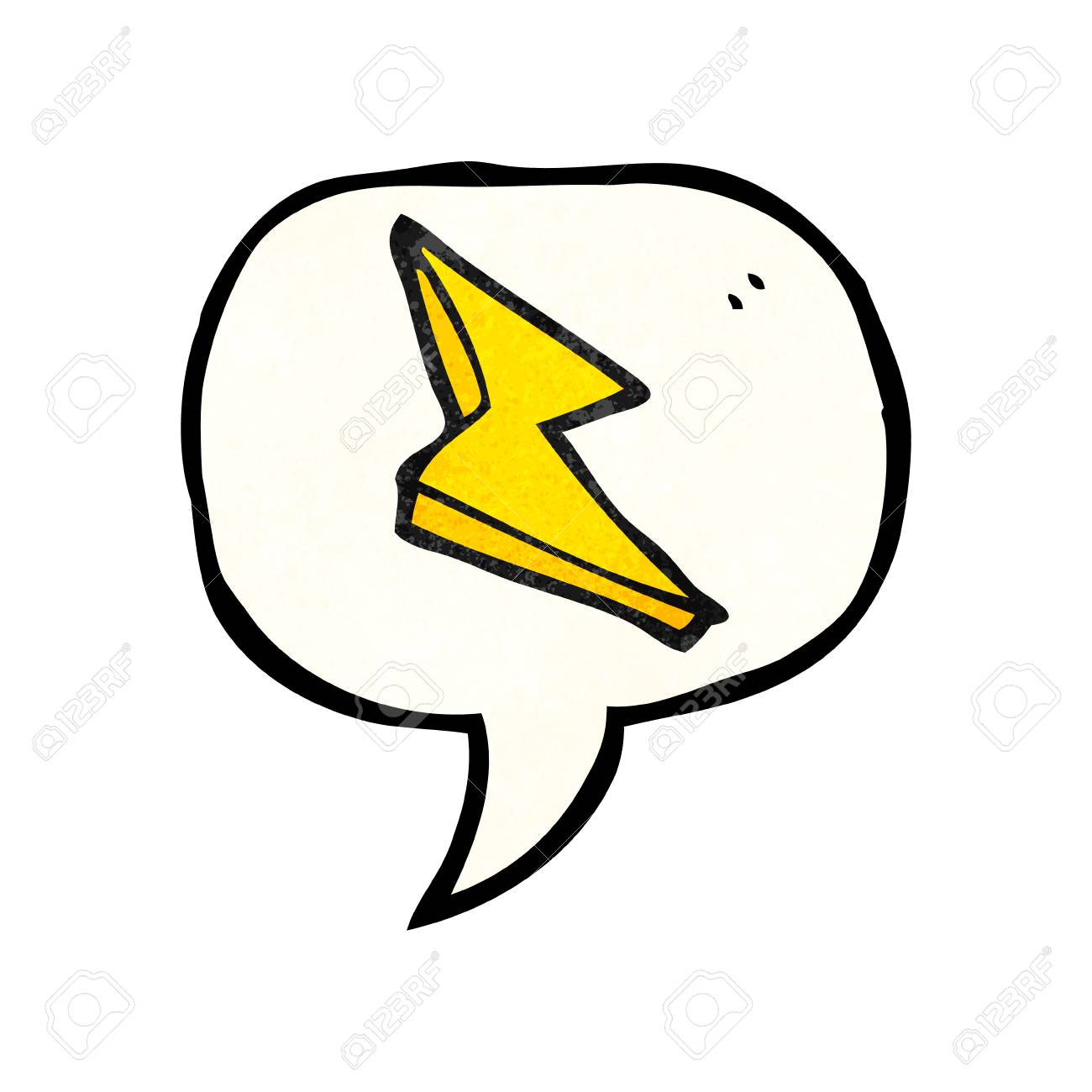 1300x1300 Cartoon Lightning Bolt Free Download Clip Art